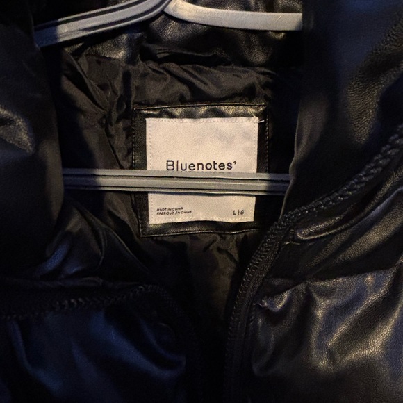 Bluenotes Shiny Black Jacket - Picture 4 of 5